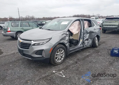 2024 Chevrolet Equinox Awd 2Fl from USA, damaged, VIN 3GNAXTEG4RL252252